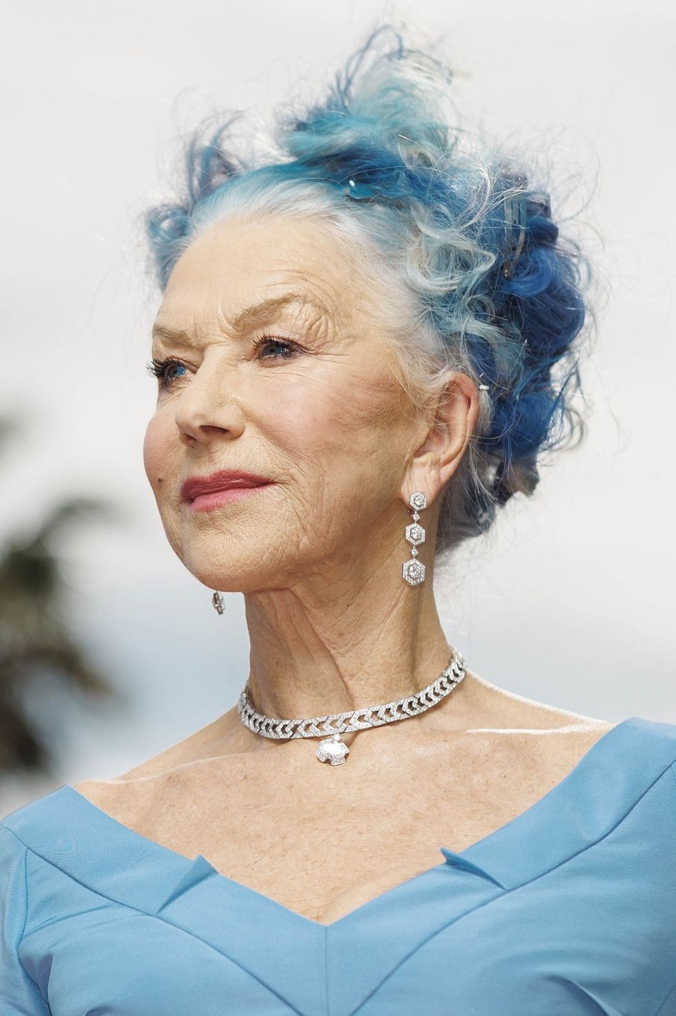 Helen Mirren no Festival de Cannes em 2023 — Foto: Getty Images