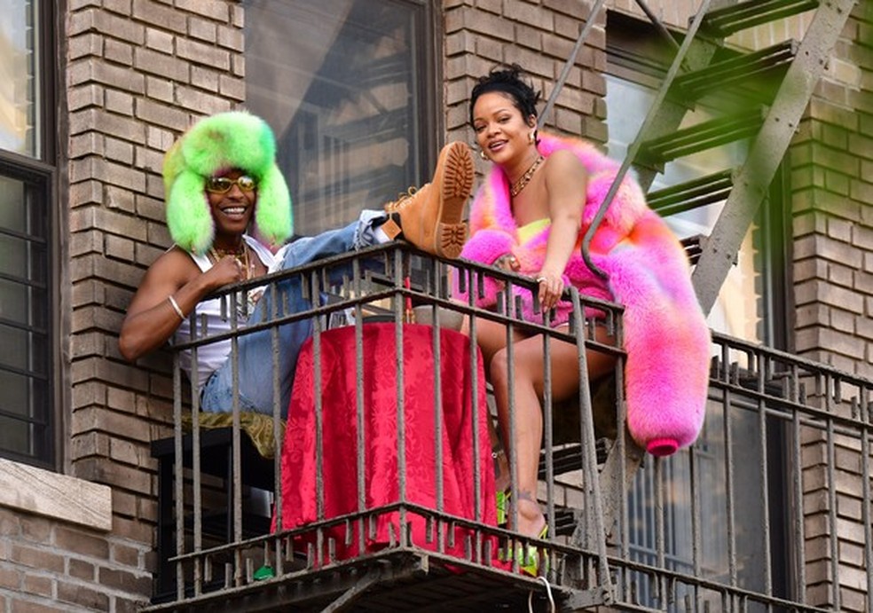 Rihanna e A$AP Rocky (Foto: Getty Images) — Foto: Glamour
