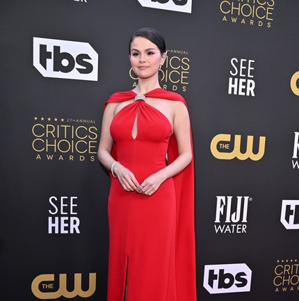 Selena Gomez no Critics' Choice Awards, 2022 — Foto: Getty Images