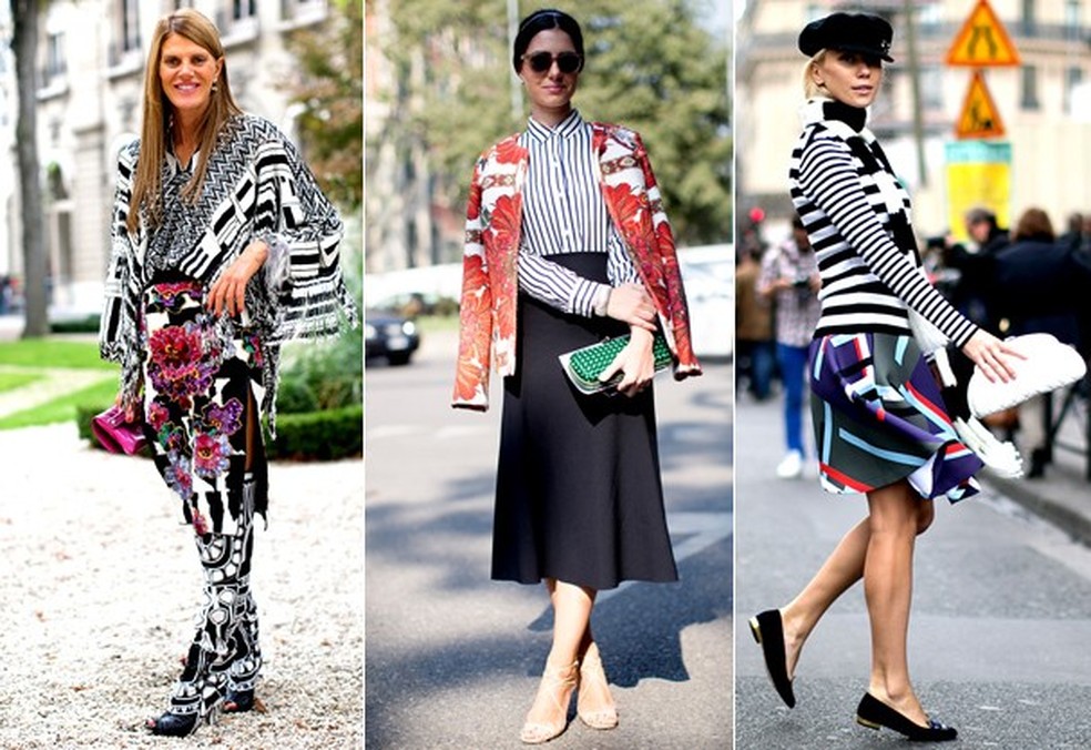 Ousadia e alegria na hora de vestir é o lema dessas fashionistas que a gente admira (Foto: Imaxtree) — Foto: Glamour