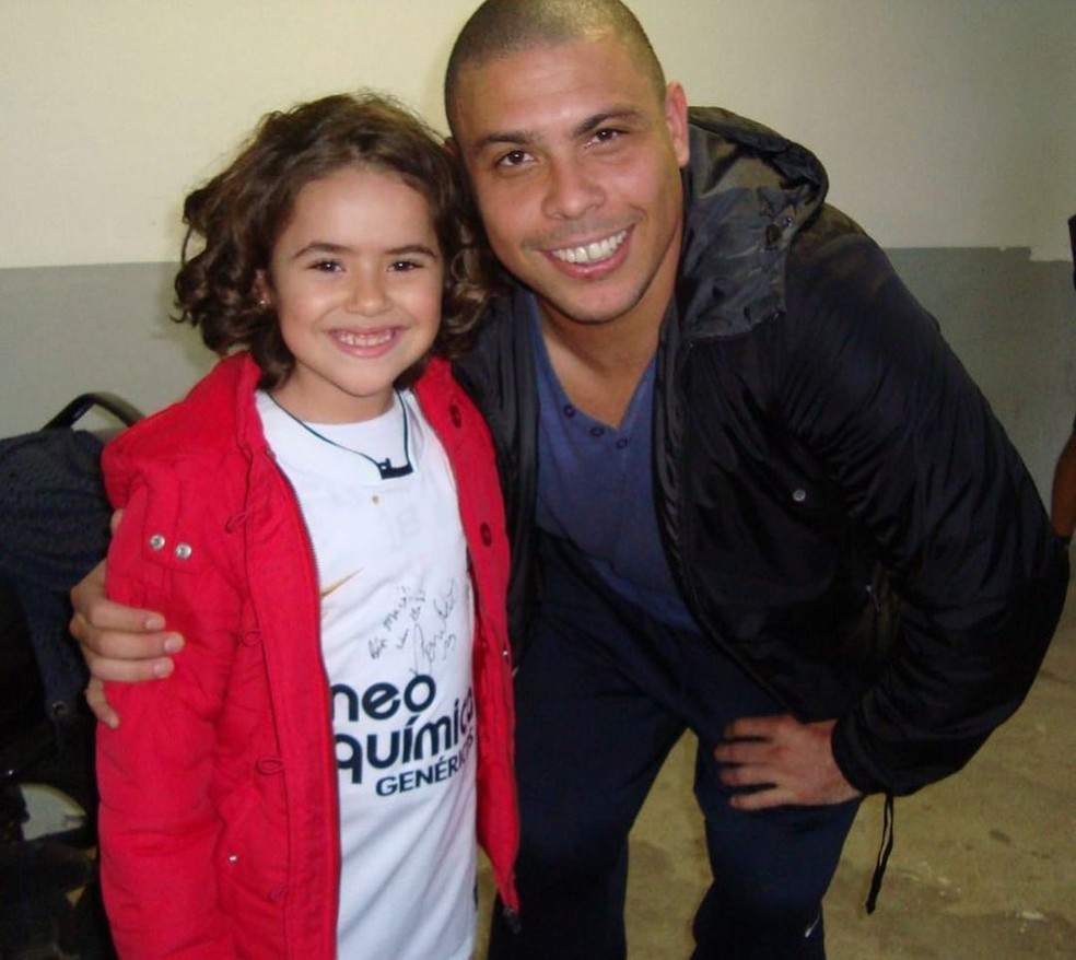 Maisa e Ronaldo — Foto: Reprodução/Instagram