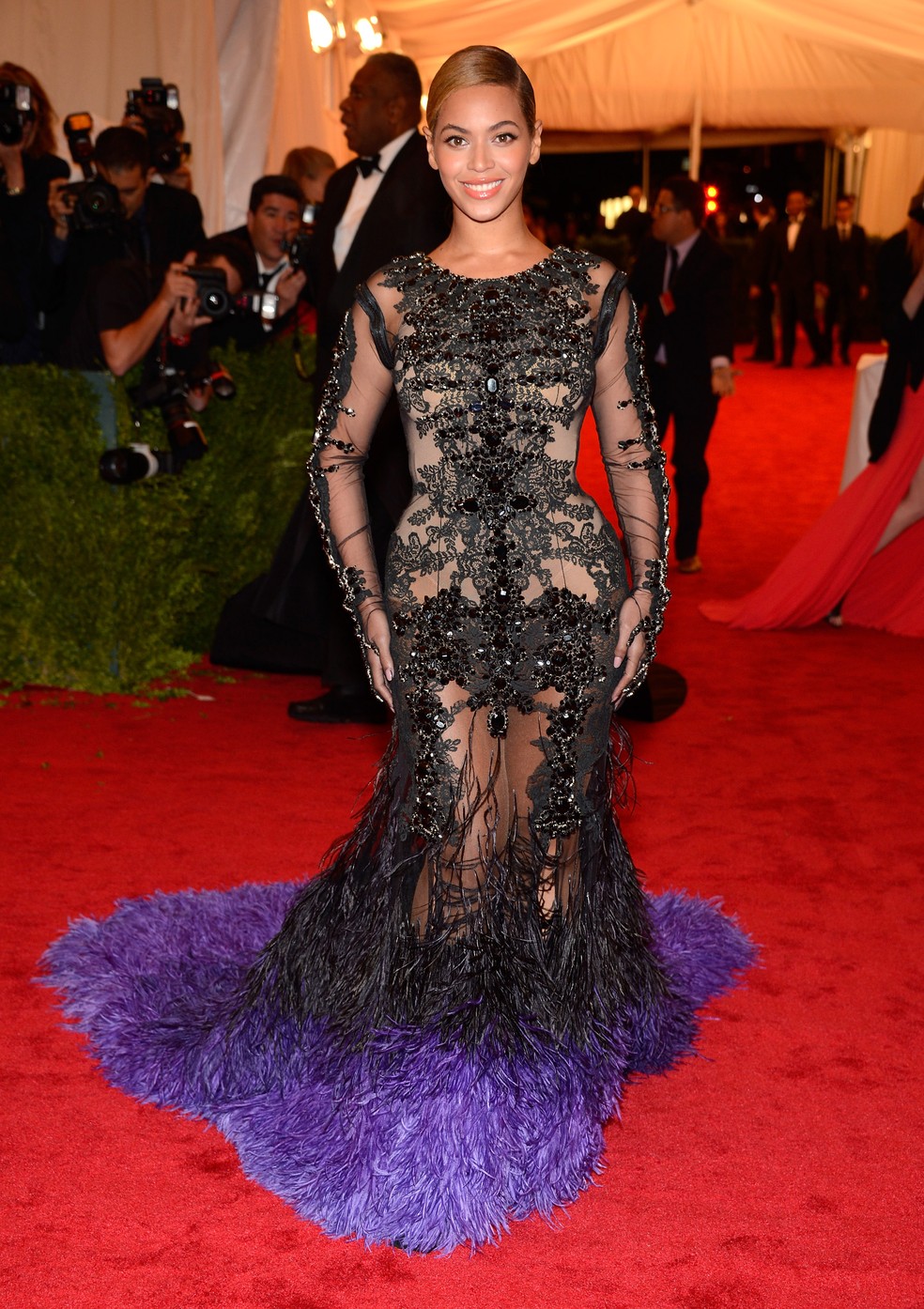 Beyoncé no Met Gala — Foto: Getty Images