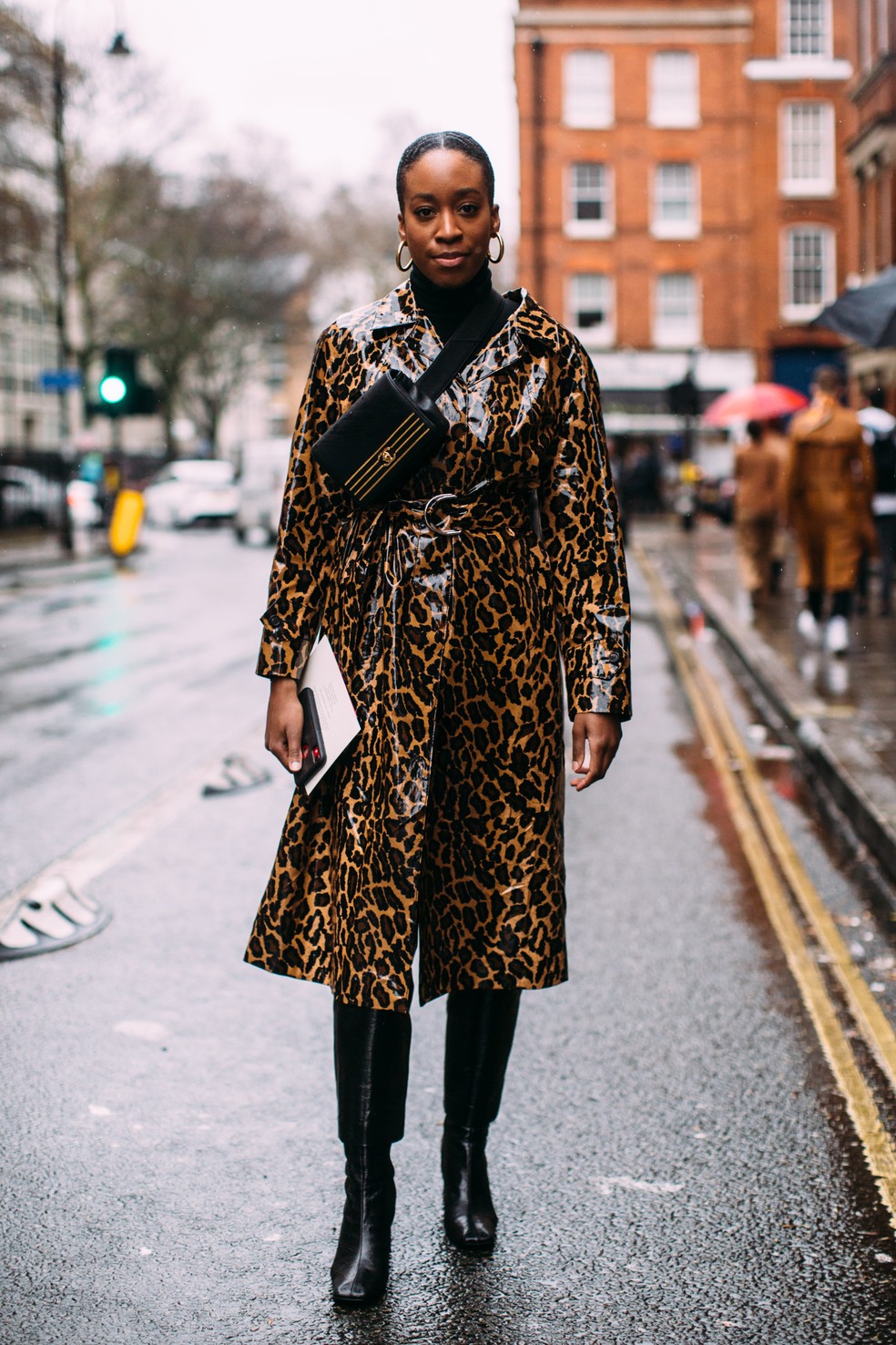 Turtleneck street style (Foto: Imaxtree) — Foto: Glamour