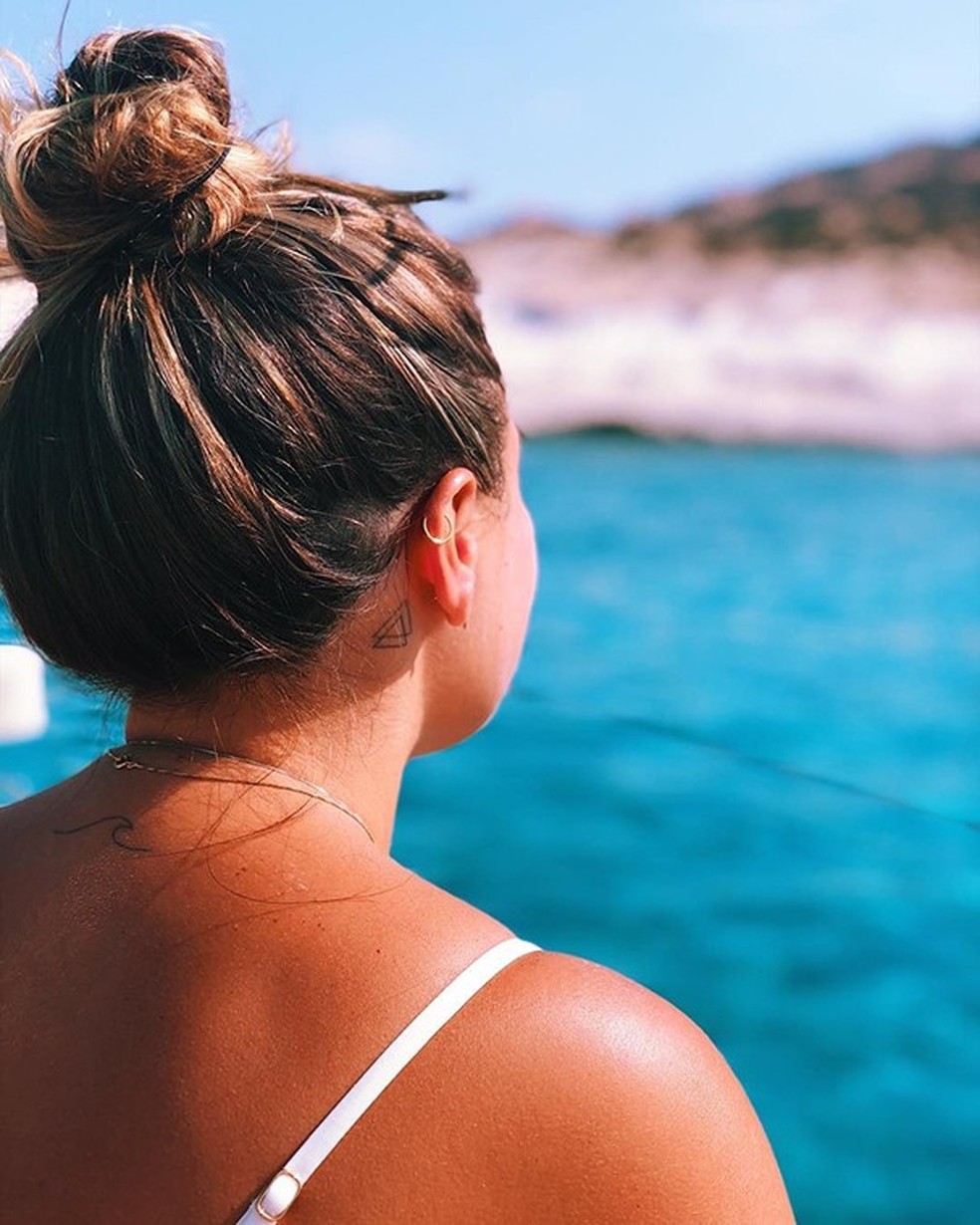 Mari Nogueira em Milos, na Grécia (Foto: Reprodução/Instagram) — Foto: Glamour