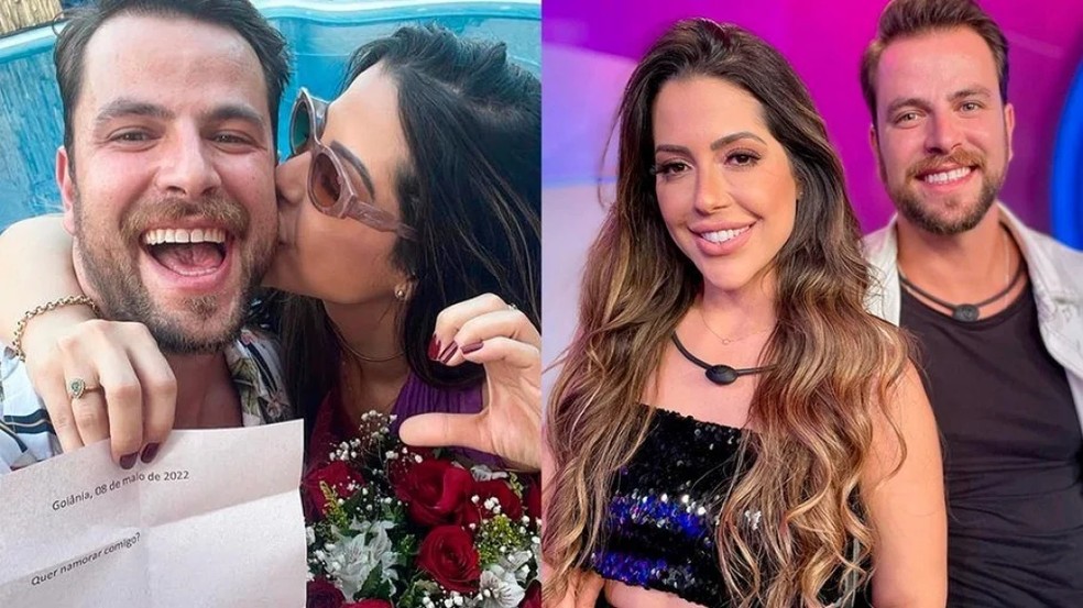 Laís Caldas e Gustavo Marsengo — Foto: Reprodução/Instagram