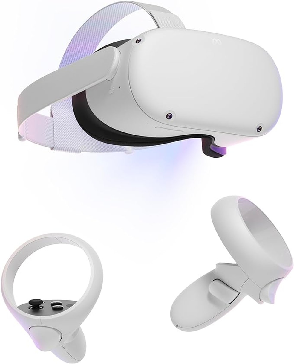 OCULUS QUEST 2 VR HEADSET SNAPDRAGON XR — Foto: Reprodução