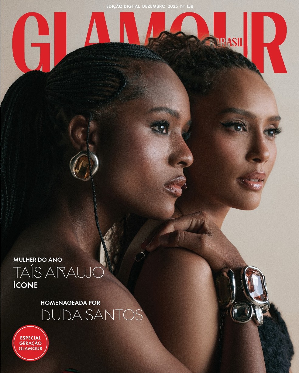 Taís Araujo e Duda Santos — Foto: Tauana Sofia