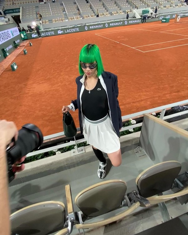 Essa peça foi a queridinha das fashionistas em Roland Garros