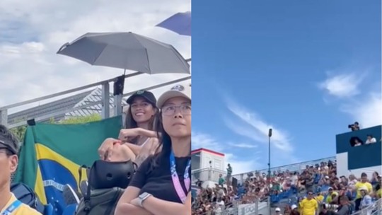 Torcida homenageia Rayssa Leal após classificação para final