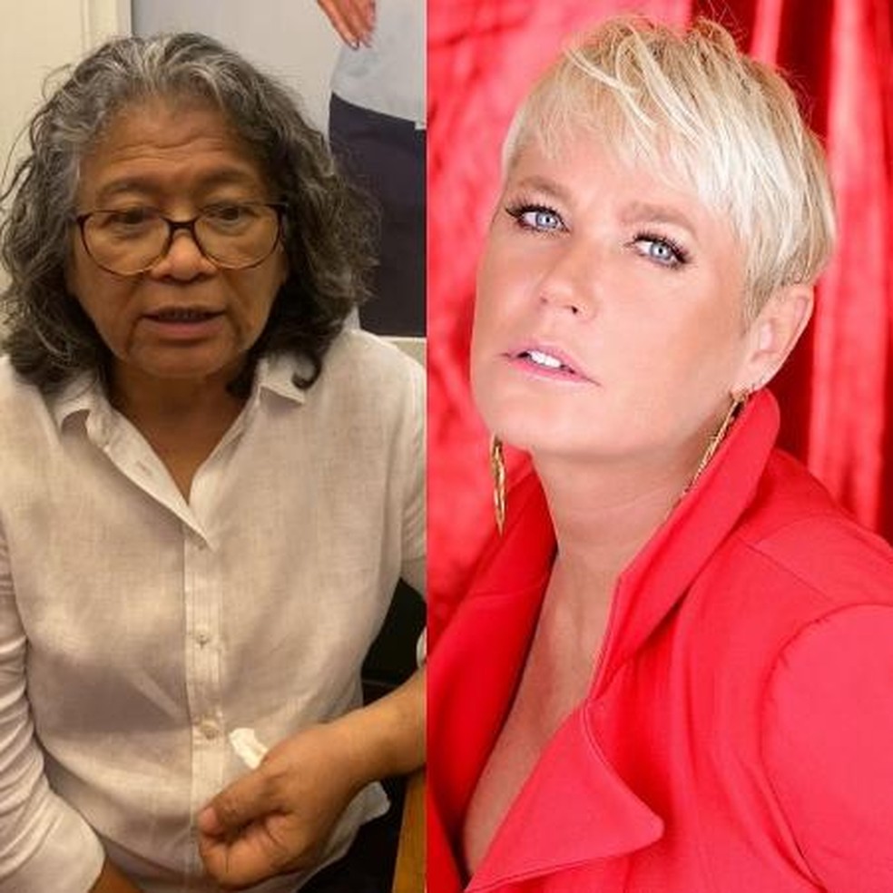 Marlene Mattos e Xuxa — Foto: Reprodução/Internet