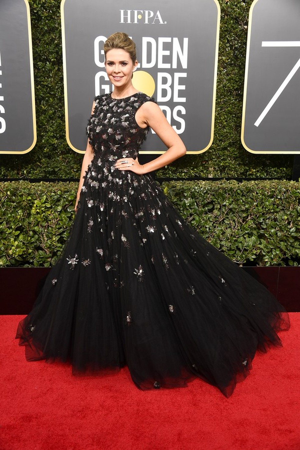 Carly Steel de Christian Siriano  (Foto: Getty Images) — Foto: Glamour