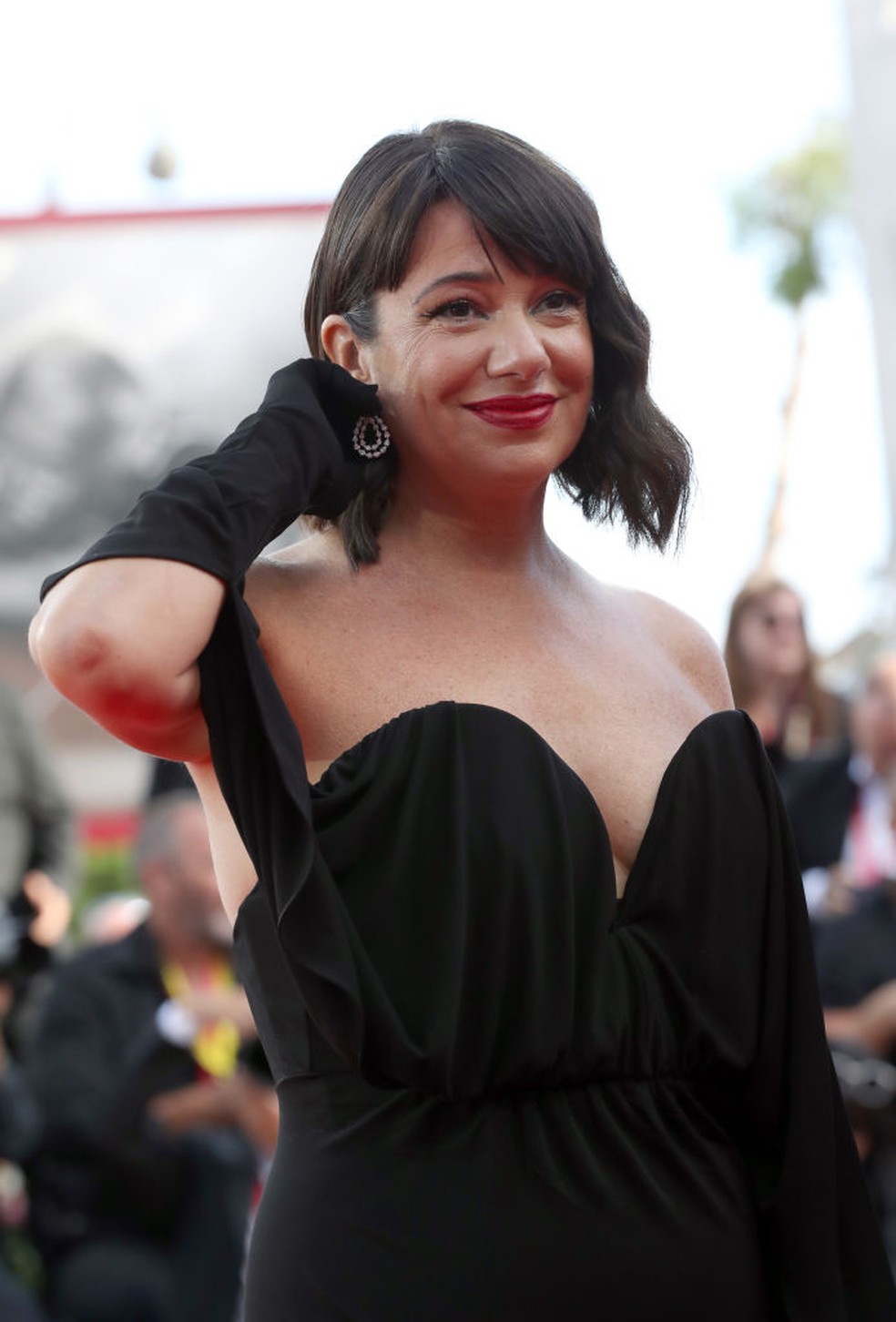 Cristina Fogazzi no Festival de Cannes — Foto: Getty Images