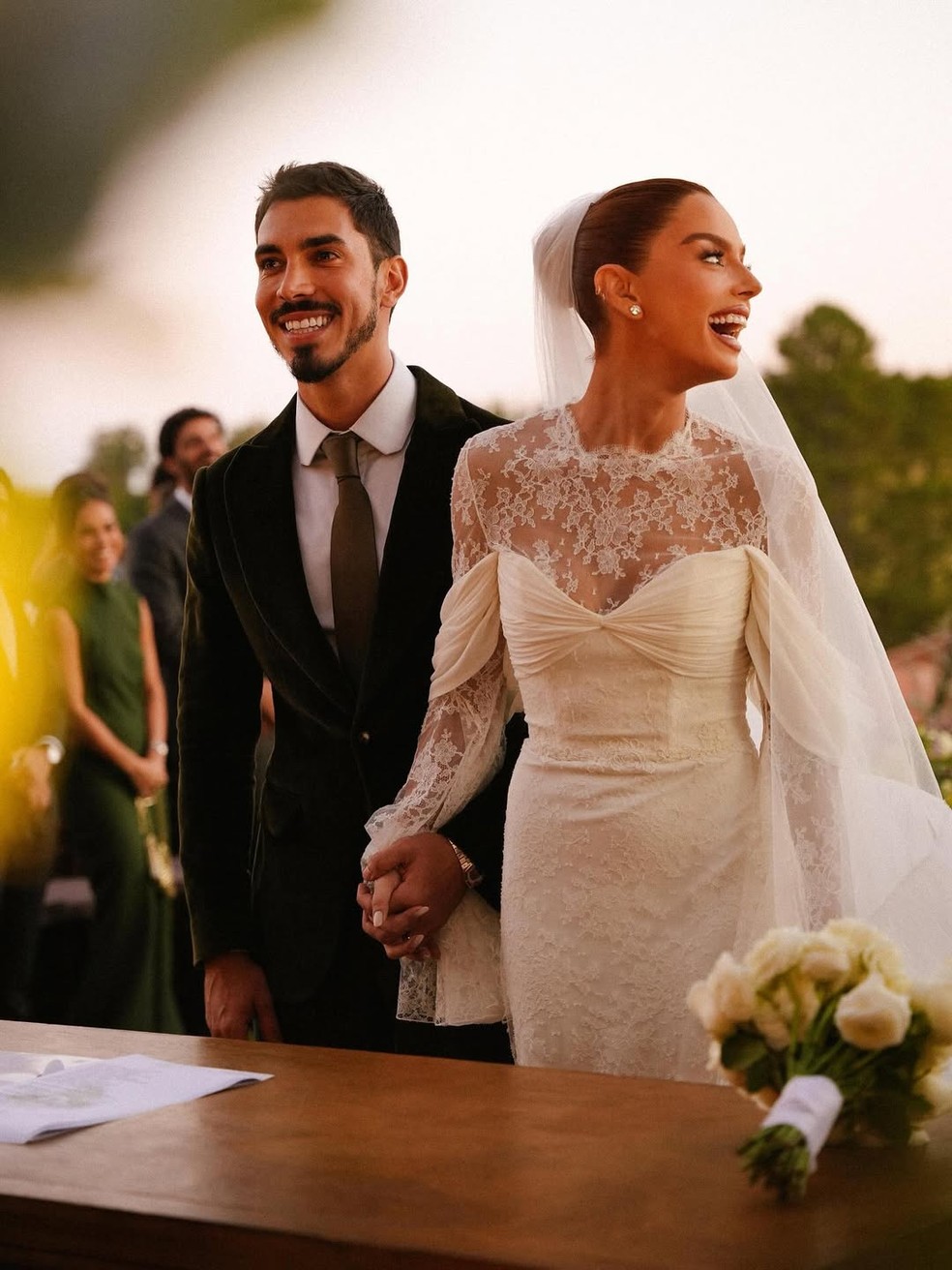 Giovanna Lancellotti abre álbum de casamento — Foto: Reprodução/Instagram