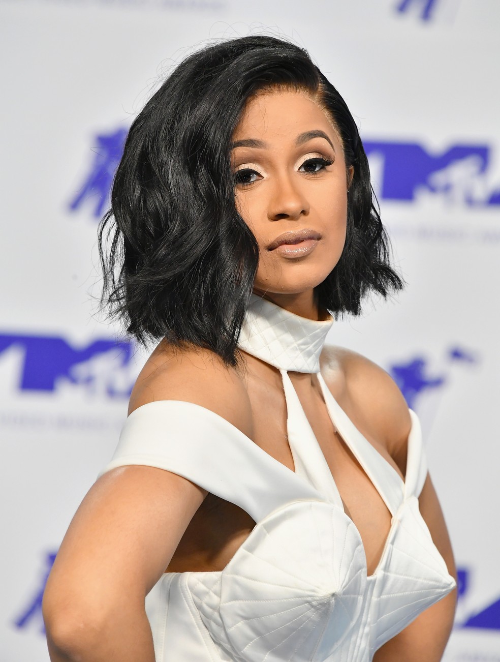 Cardi B no VMA de 2017 — Foto: Getty Images