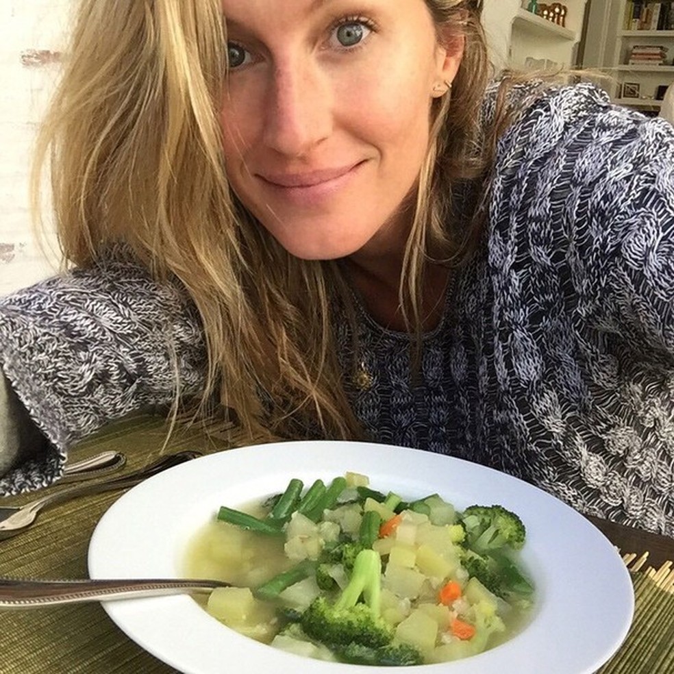 Gisele: apaixonada por legumes e grãos (Foto: Instagram/Reprodução) — Foto: Glamour