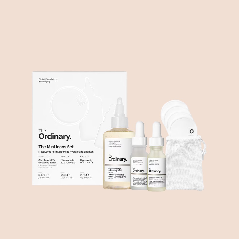 The Mini Icons Set, The Ordinary (R$ 250) — Foto: Divulgação