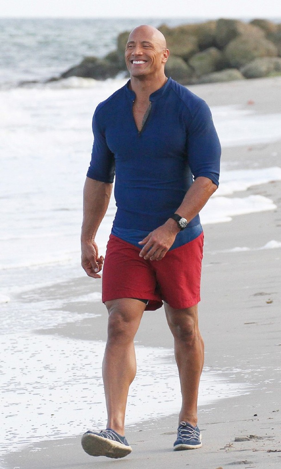 'Baywatch', o filme: veja cliques do elenco sarado nos bastidores!