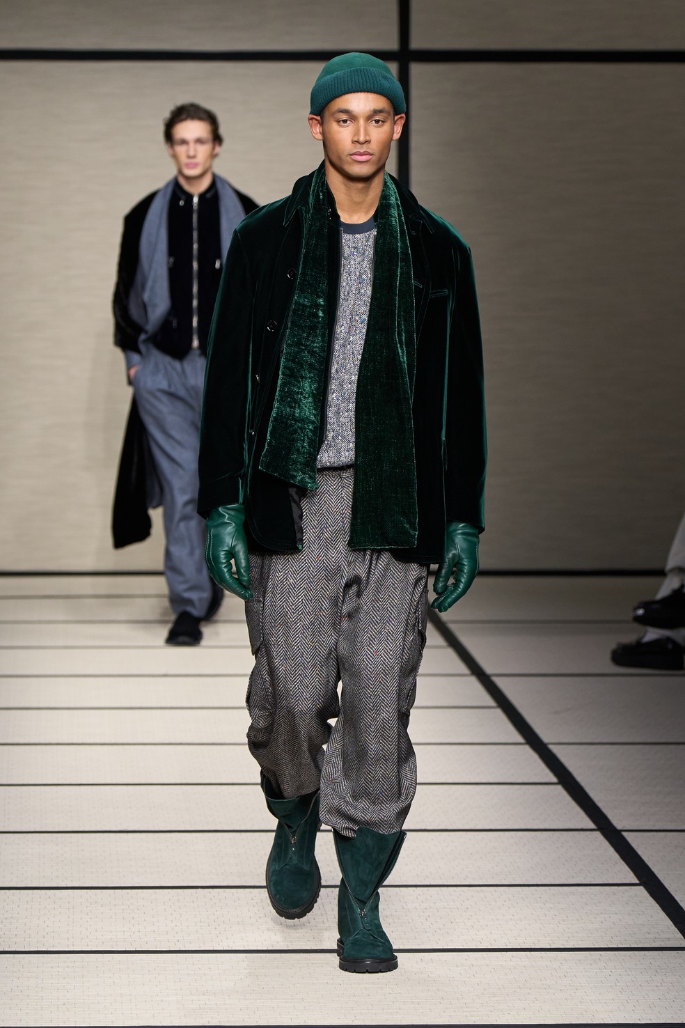MFW: desfile Giorgio Armani outono/inverno 2025 — Foto: Spotlight Launchmetrics
