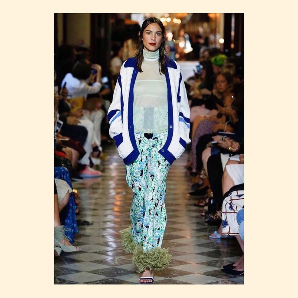 Sabia que Alexa Chung já foi modelo? (Foto: Reprodução Instagram) — Foto: Glamour