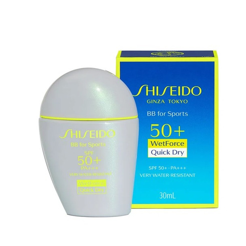 Base Shiseido BB For Sports FPS 50, R$ 253 (Foto: Divulgação) — Foto: Glamour