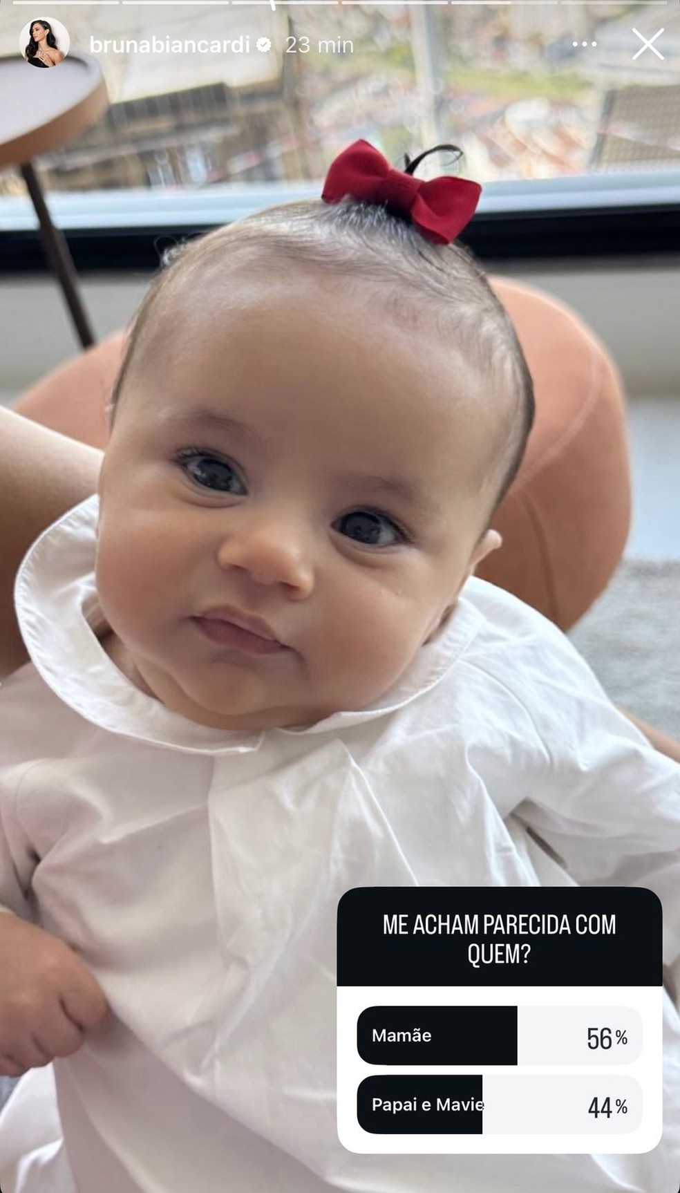 Mel, filha de Neymar e Bruna Biancardi — Foto: Reprodução/Instagram