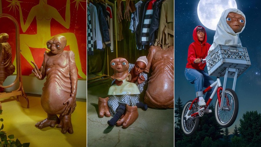 Janelle Monáe surge com fantasia mega realista de E.T. para o Halloween e impressiona
