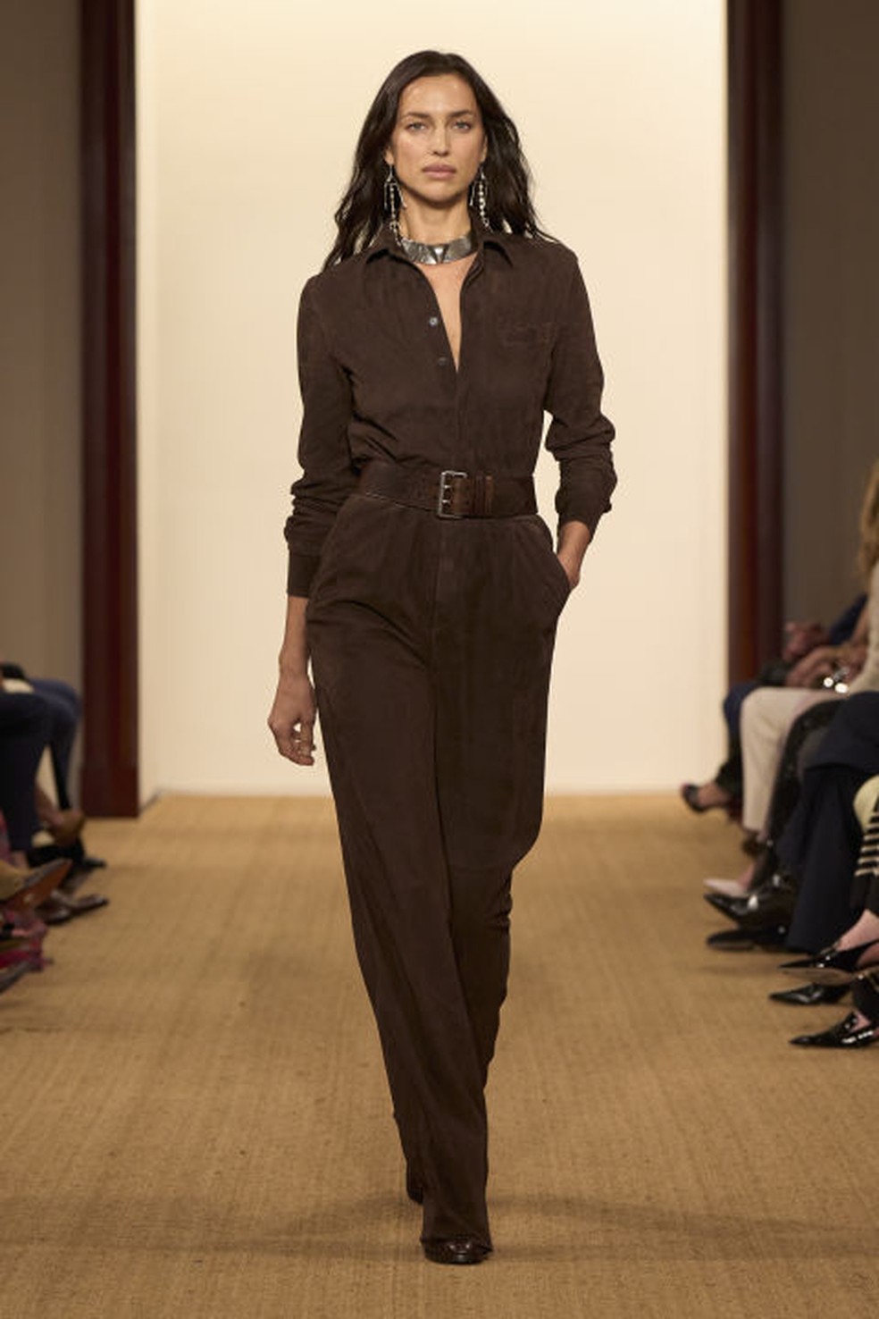 Ralph Lauren, desfile inverno 2024 — Foto: Spotlight Launchmetric