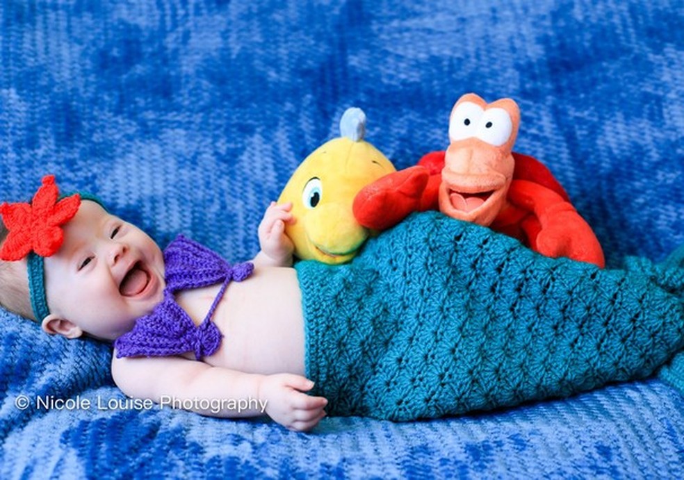 Fotógrafo reúne bebês com síndrome de Down para ensaio com tema Disney (Foto: Nicole Louise Photography) — Foto: Glamour