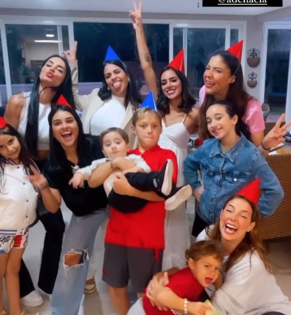 Bruna Biancardi comemora o aniversário de Davi Lucca, filho de Neymar