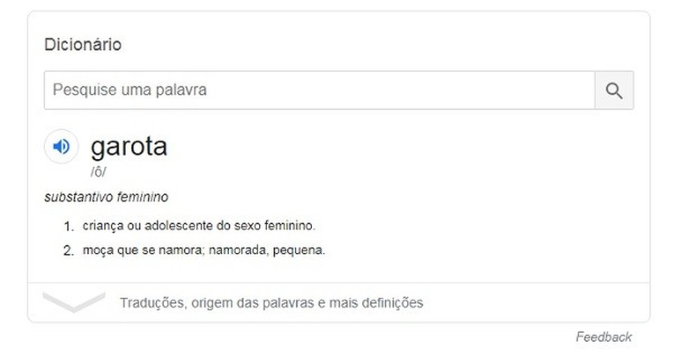 8 verbetes do dicionário do Google com significados bem questionáveis