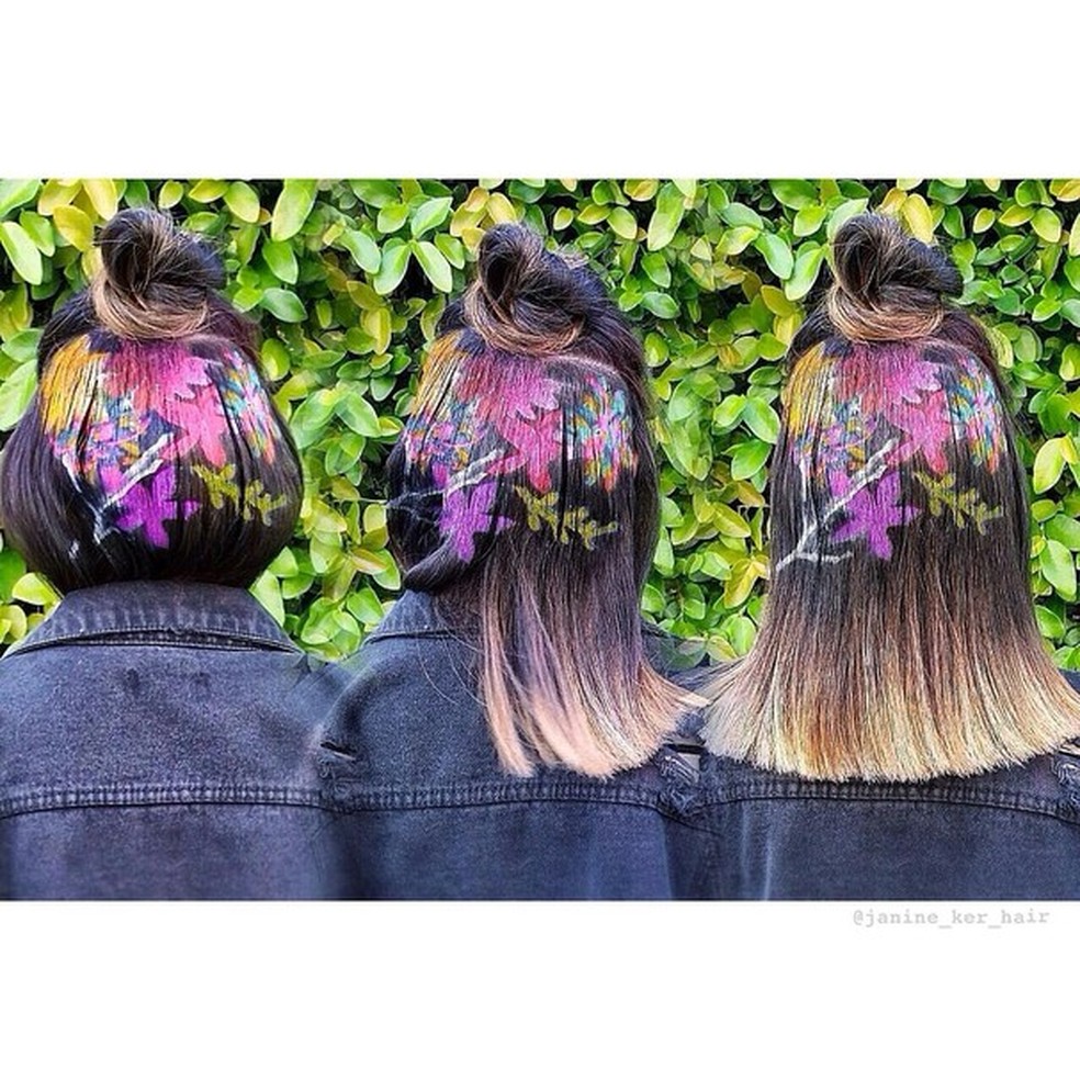 Grafitti com estêncil (Foto: Reprodução/ Instagram) — Foto: Glamour