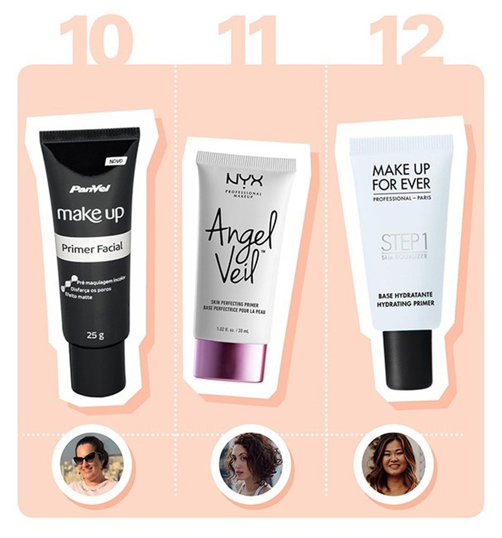 Primer facial testamos 30 produtos de R 19 a R 275. Conheça os melhores!