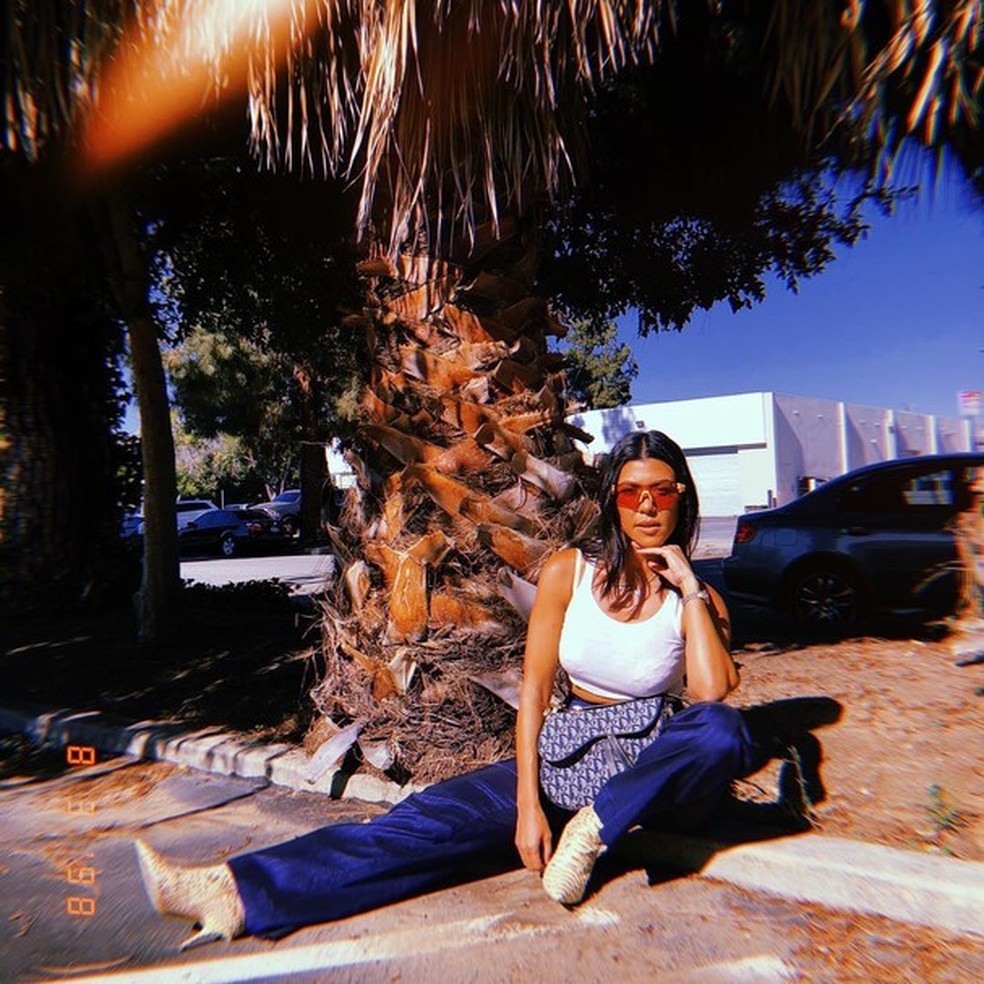 Kourtney Kardashian (Foto: Instagram/Reprodução) — Foto: Glamour