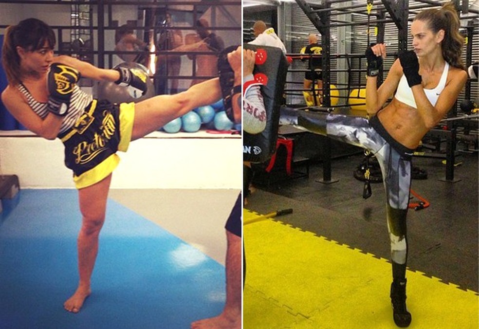 Os golpes de Sabrina Sato e Iza Goulart (Foto: Reprodução/Instagram) — Foto: Glamour