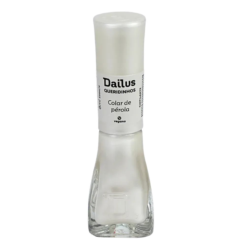 Esmalte Cintilante cor 408 Colar de Pérola, Dailus (R$ 11,30) — Foto: Divulgação