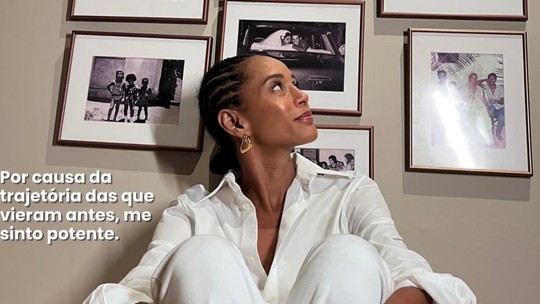 Taís Araujo exalta mãe, filha e atrizes negras: "Abriram caminhos"