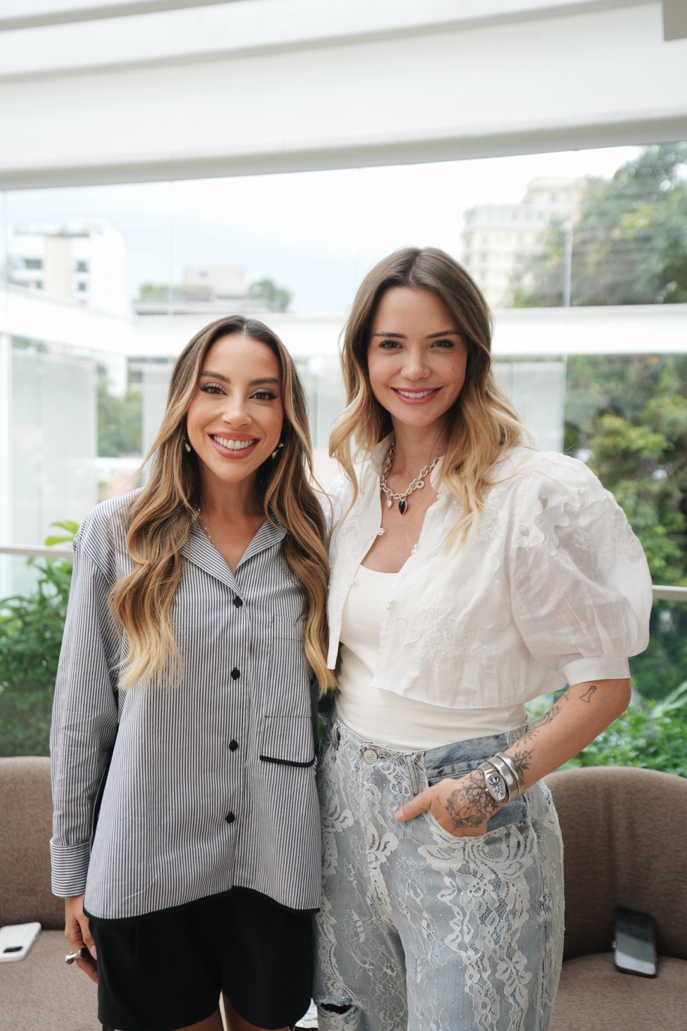 Renata Saldanha e Marcela McGowan — Foto: Divulgação