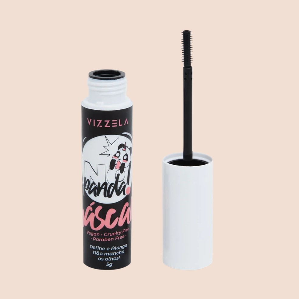Máscara Para Cílios No Panda, Vizzela (R$ 49,90) — Foto: Divulgação