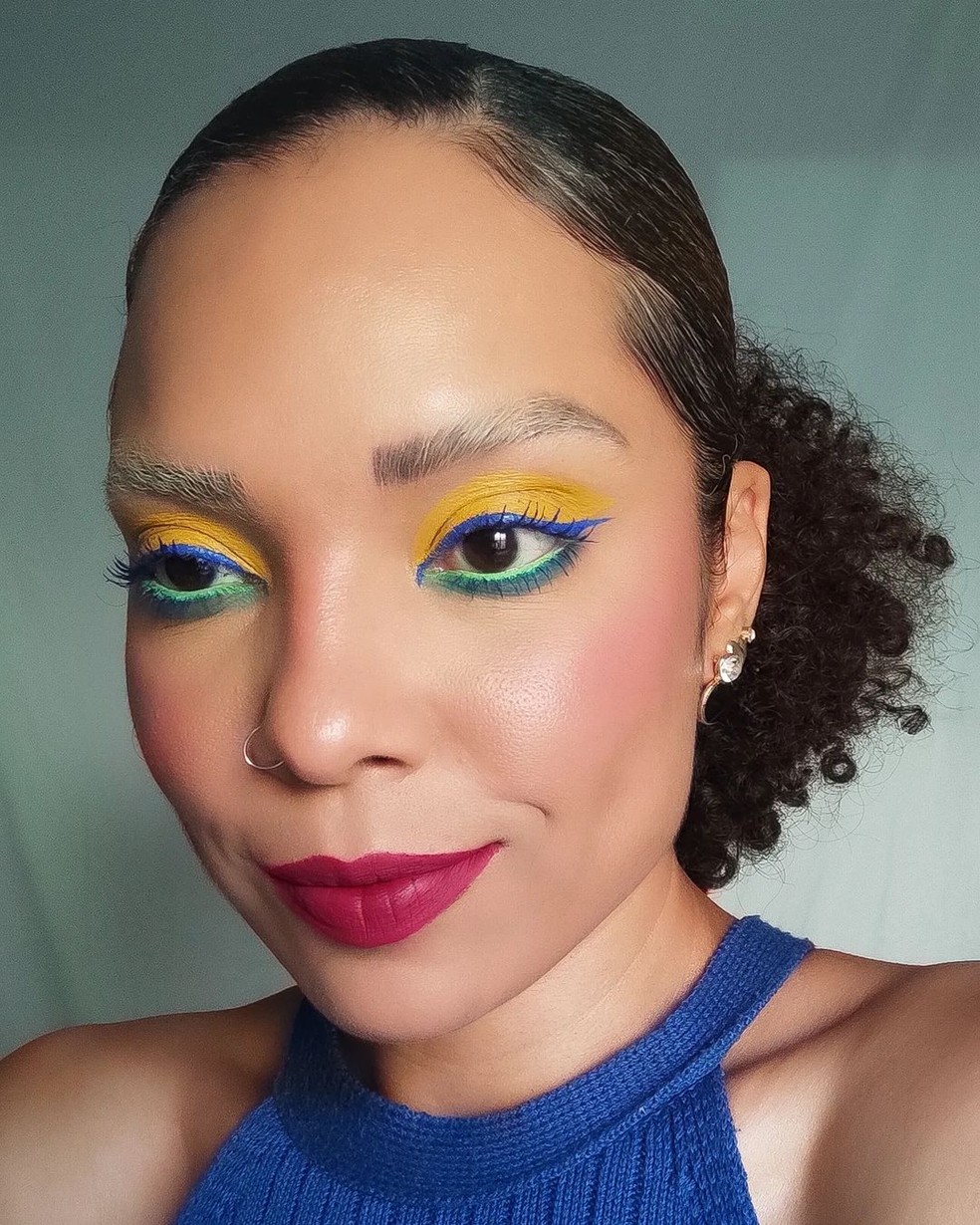 Maquiagem brazilcore: veja inspirações para os jogos da Copa