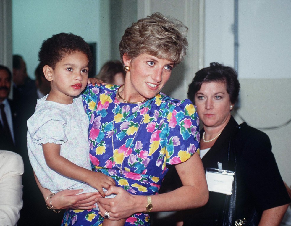 Princesa Diana em passagem pelo Brasil 
