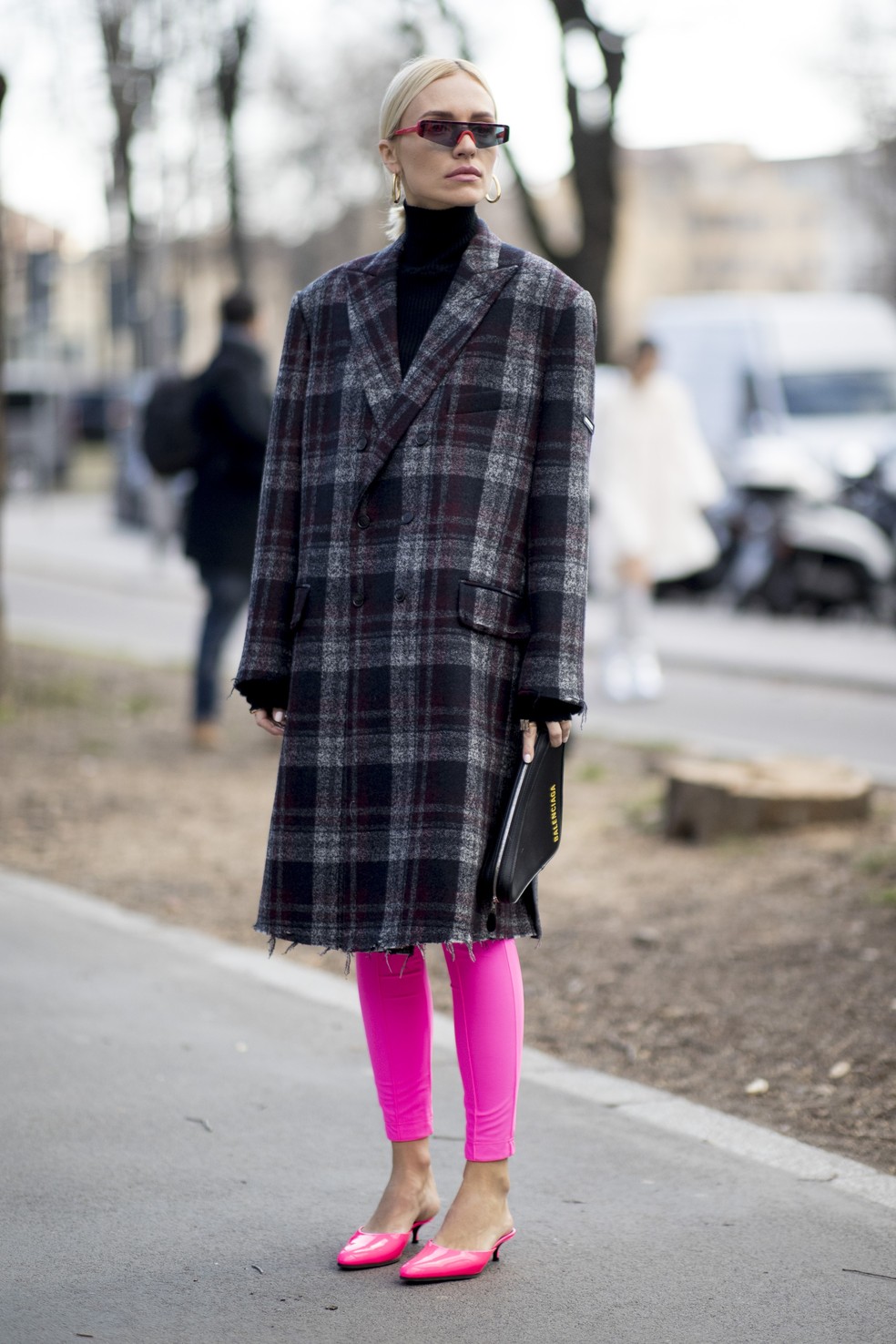 Turtleneck street style (Foto: Imaxtree) — Foto: Glamour