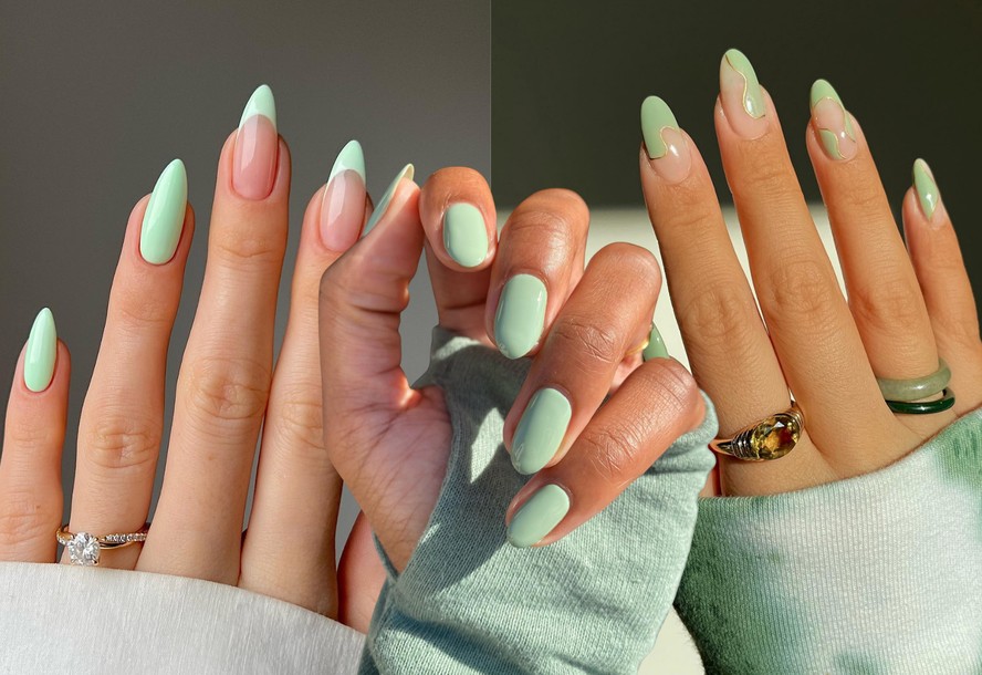 Taylor Swift trouxe o esmalte menta de volta aos holofotes; inspire-se no tom