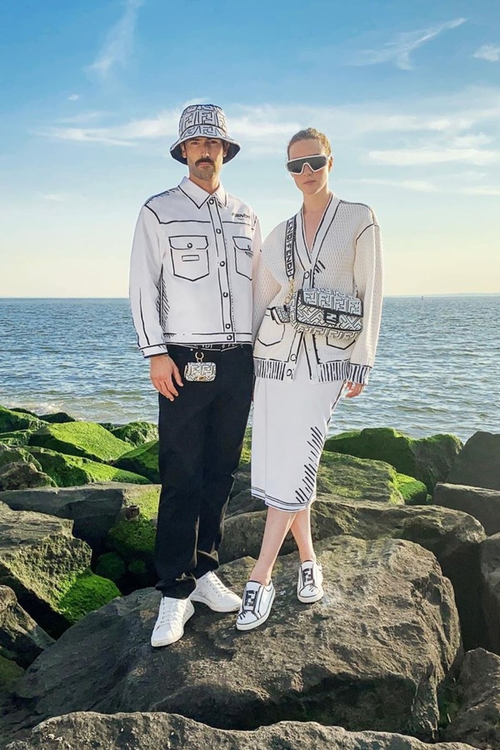 Isabelle Chaput e Nelson Tiberghien (Foto: Reprodução Instagram ) — Foto: Glamour