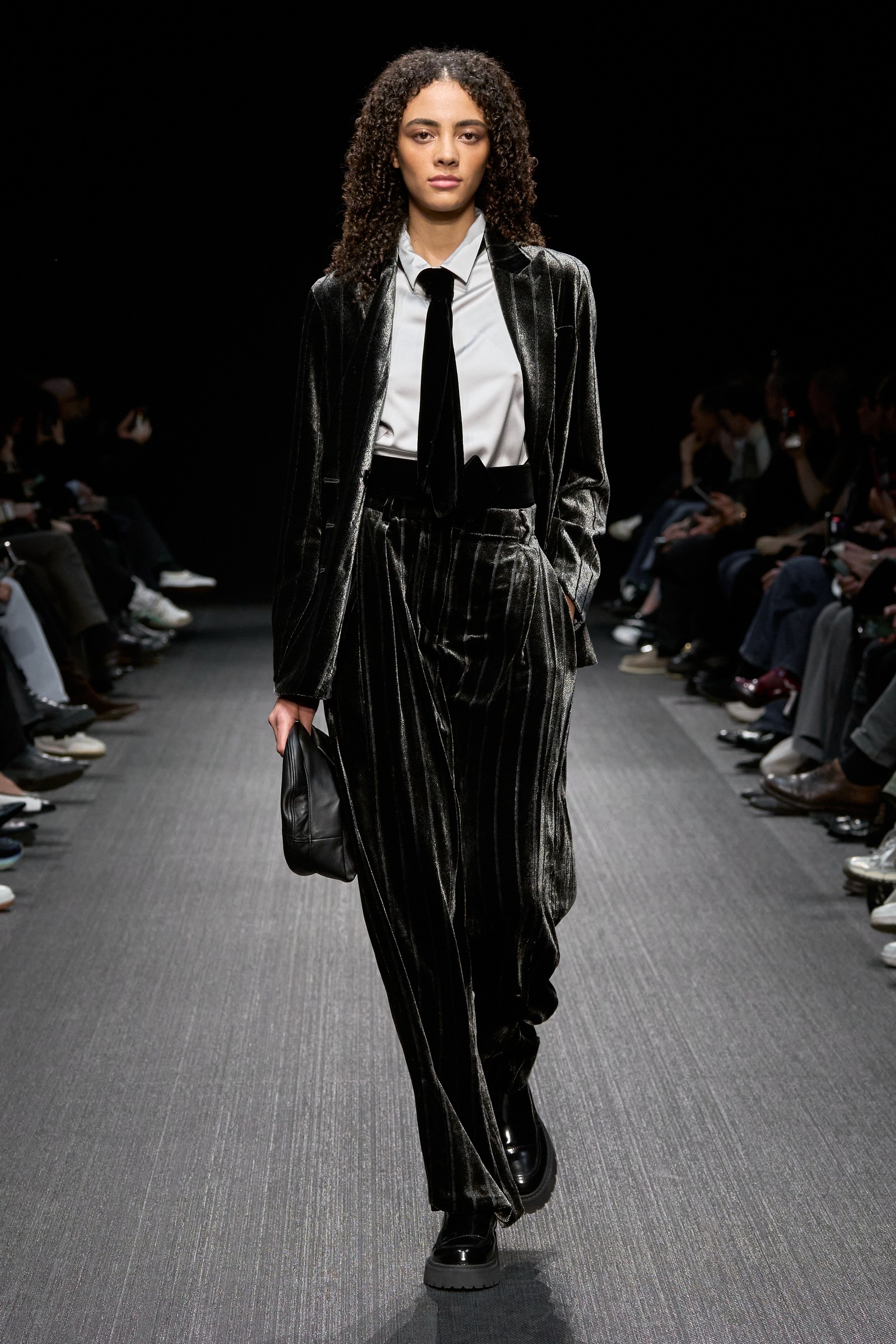 MFW: desfile Emporio Armani outono-inverno 2026 — Foto: Spotlight Launchmetrics