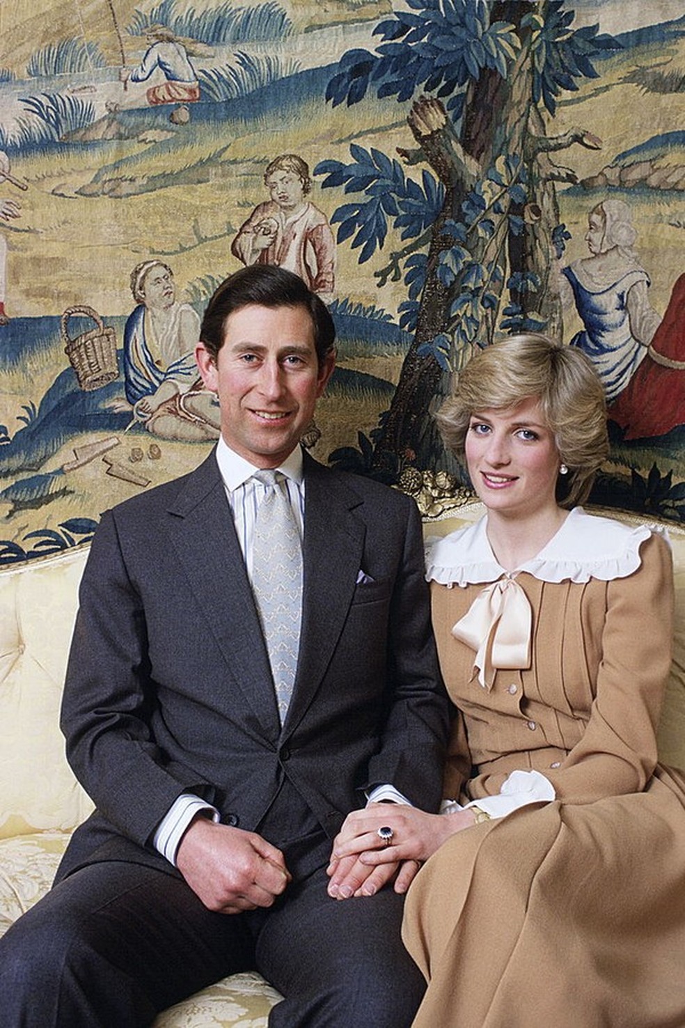 LONDON, UNITED KINGDOM - FEBRUARY 01:  The Prince And Princess Of Wales At Home In Kensington Palace  (Photo by Tim Graham Photo Library via Getty Images) (Foto: Tim Graham Photo Library via Get) — Foto: Glamour