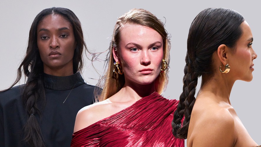 Blush rosa, tranças e mais: os destaques de beleza nas passarelas da Dubai Fashion Week