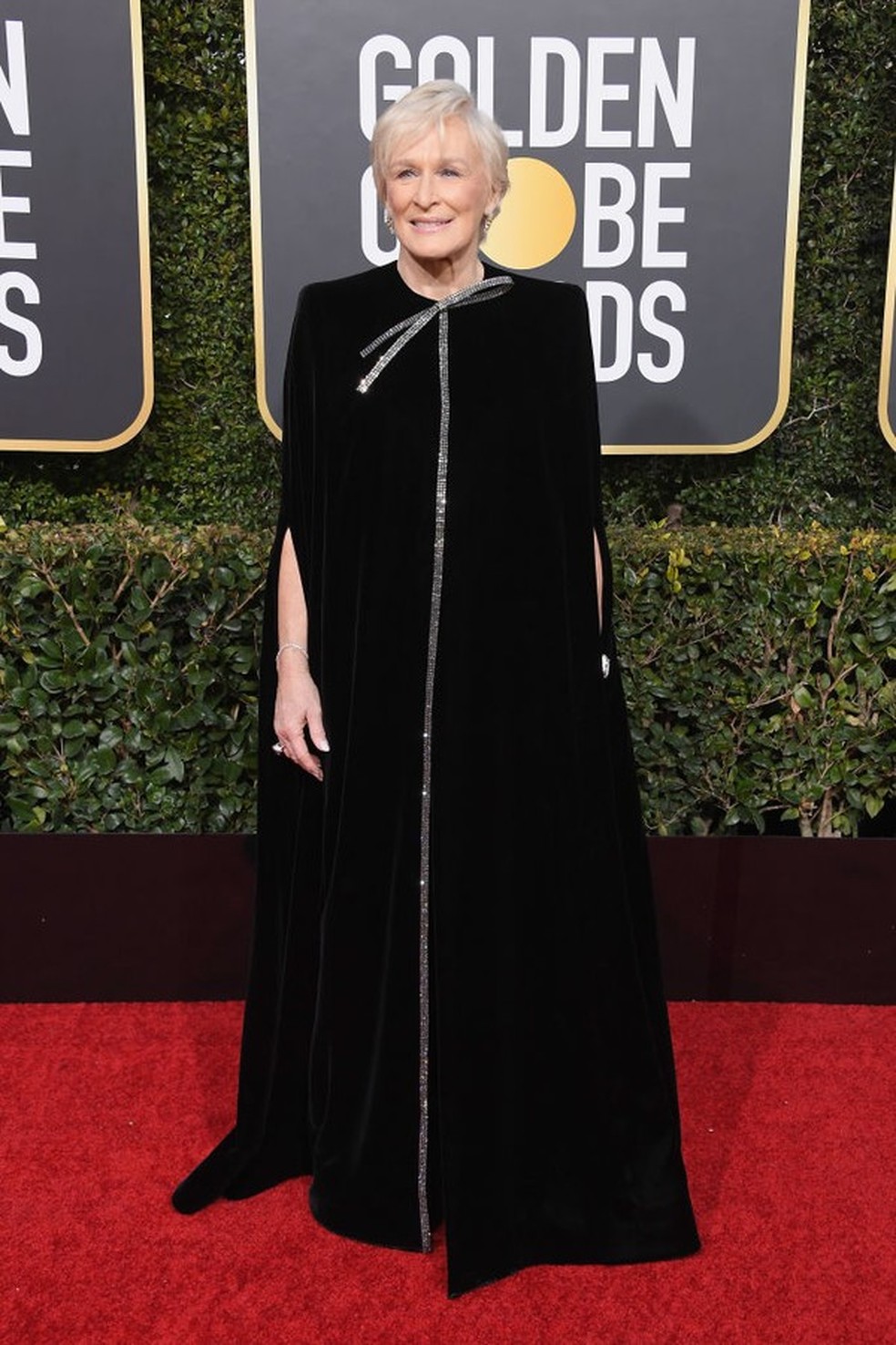 Glenn Close no Globo de Ouro 2019 (Foto: Getty Images) — Foto: Glamour