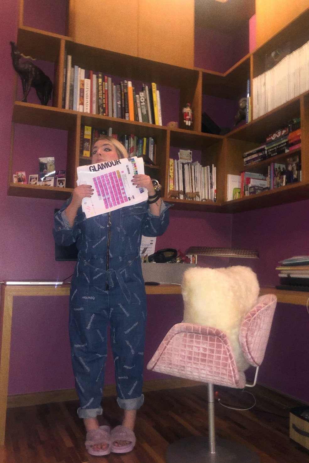 Looks de home office da vida real (Foto: Arquivo pessoal) — Foto: Glamour