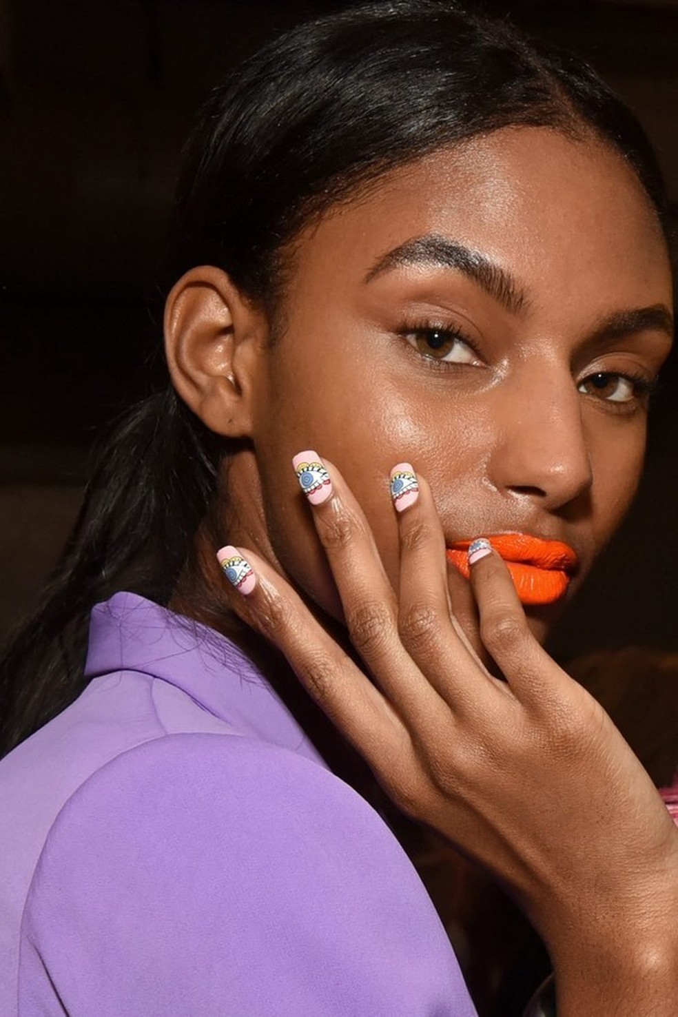 Nail Art da New York Fashion Week  — Foto: Glamour