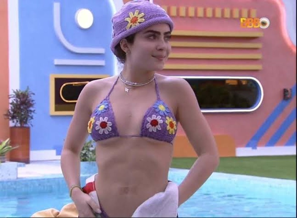 Jade Picon no BBB 22 — Foto: Reprodução TV Globo